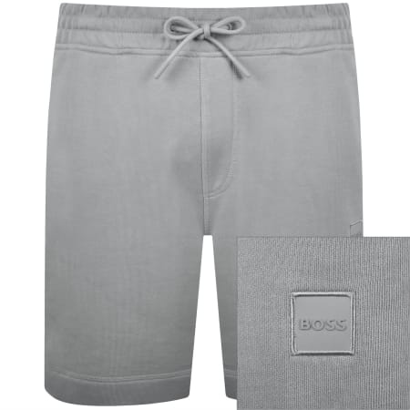 BOSS Sewalk Sweat Shorts Open Grey | Mainline Menswear us
